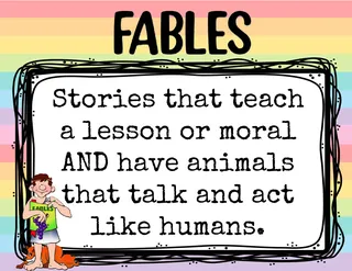 Fables Description Posters – Genre Anchor Set – preview 1