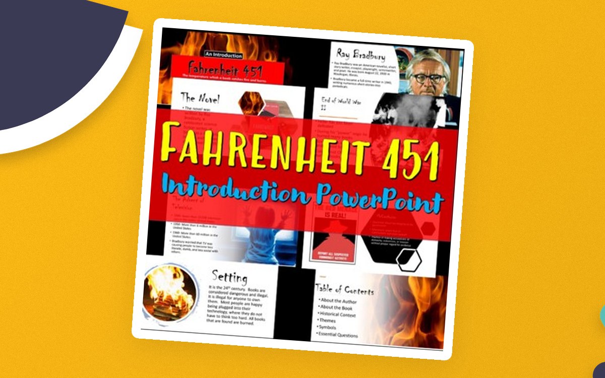 Fahrenheit 451 Introduction PowerPoint preview