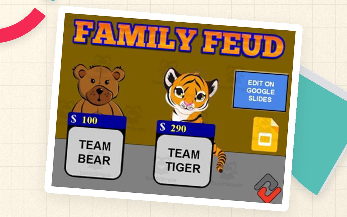 Family Feud Game (Google Slides Template) preview