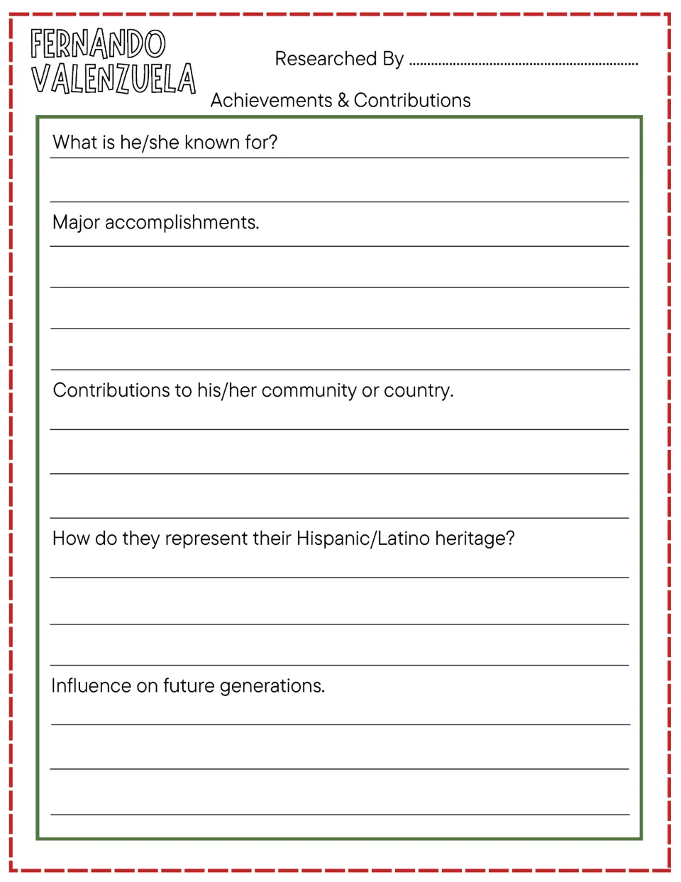 Fernando Valenzuela achievements: students answer what he is known for, major accomplishments and community contributions