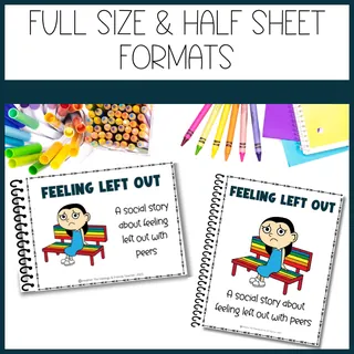 Free Social Stories About Feelings Pdf – sample page 2