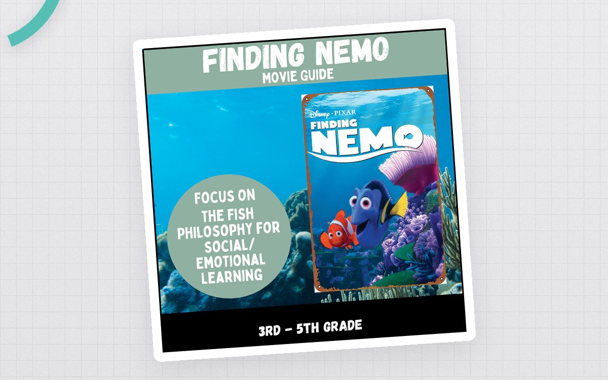 Finding Nemo Movie Guide (Fish Philosophy - Social/Emotional) preview