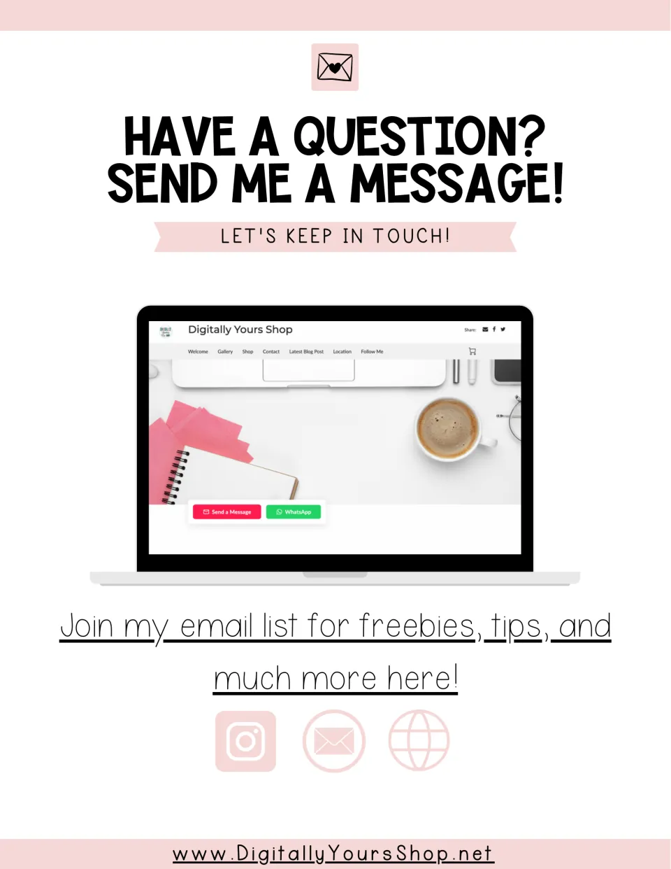 Contact page for the square and cube roots activity, inviting questions and email list sign-ups.