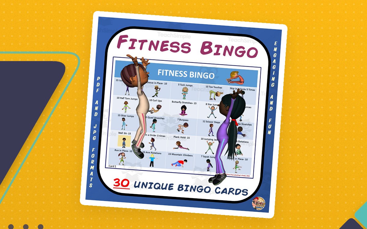 Fitness Bingo preview: Introduction and activity overview