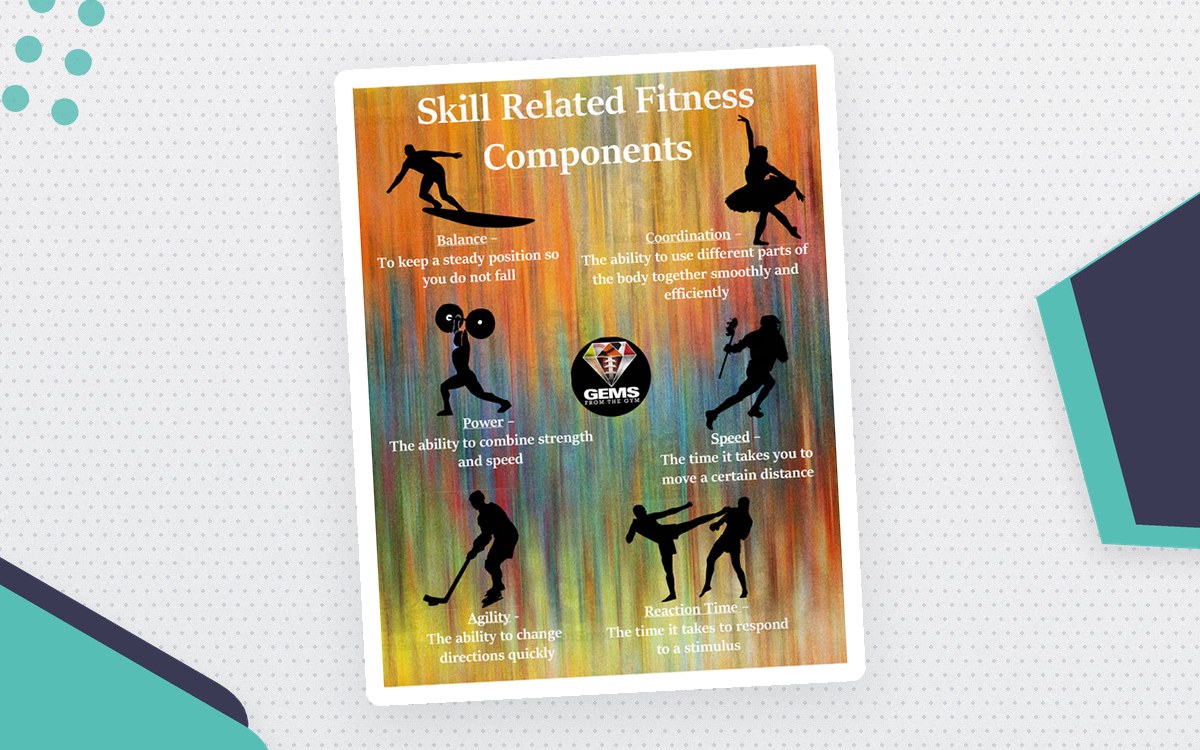 Fitness Components Poster Pack – PE Visuals preview