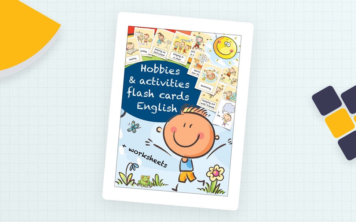 Flash Cards: Hobbies & Activities preview