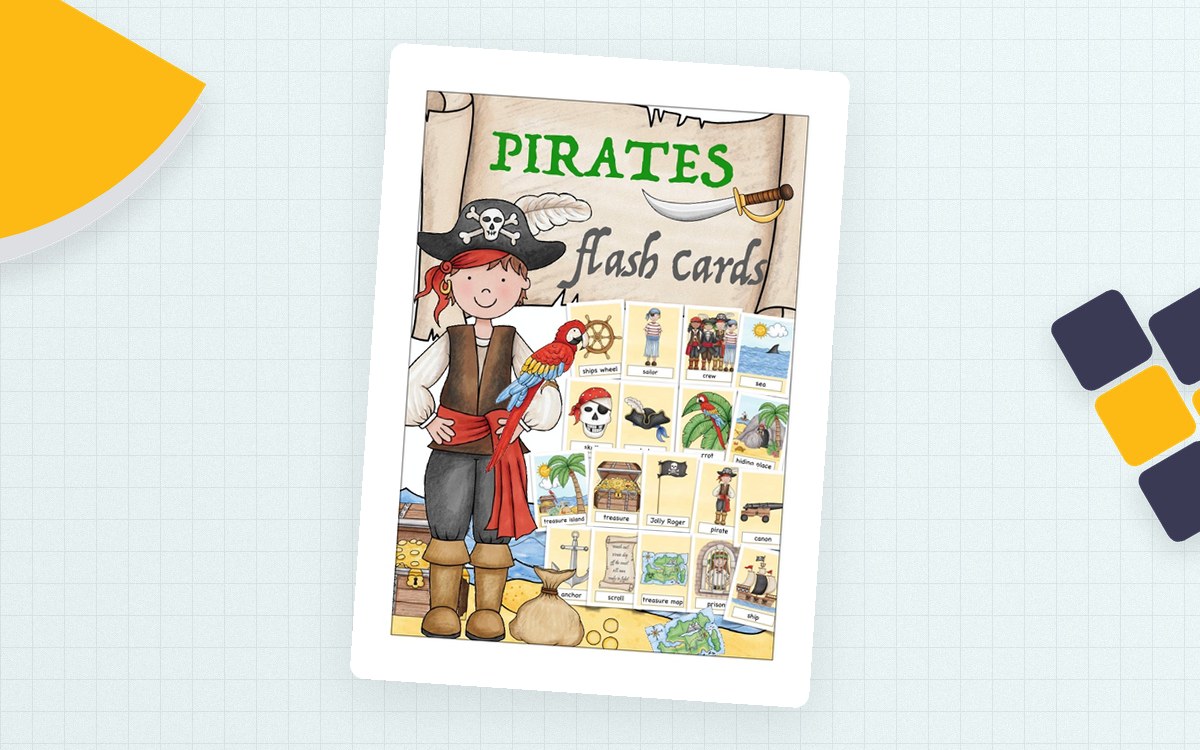 Flash Cards: Pirates preview