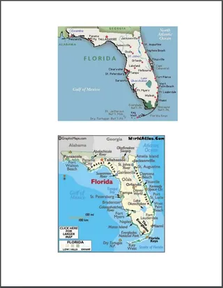 Florida Map Scavenger Hunt – sample page 3