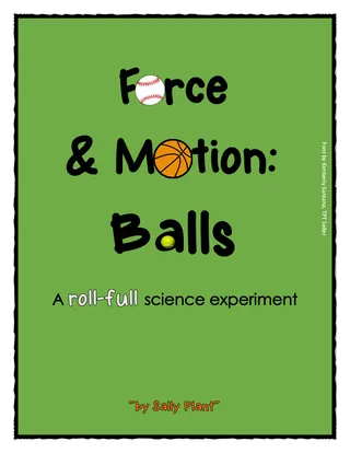 Force and Motion Science Experiment – cover