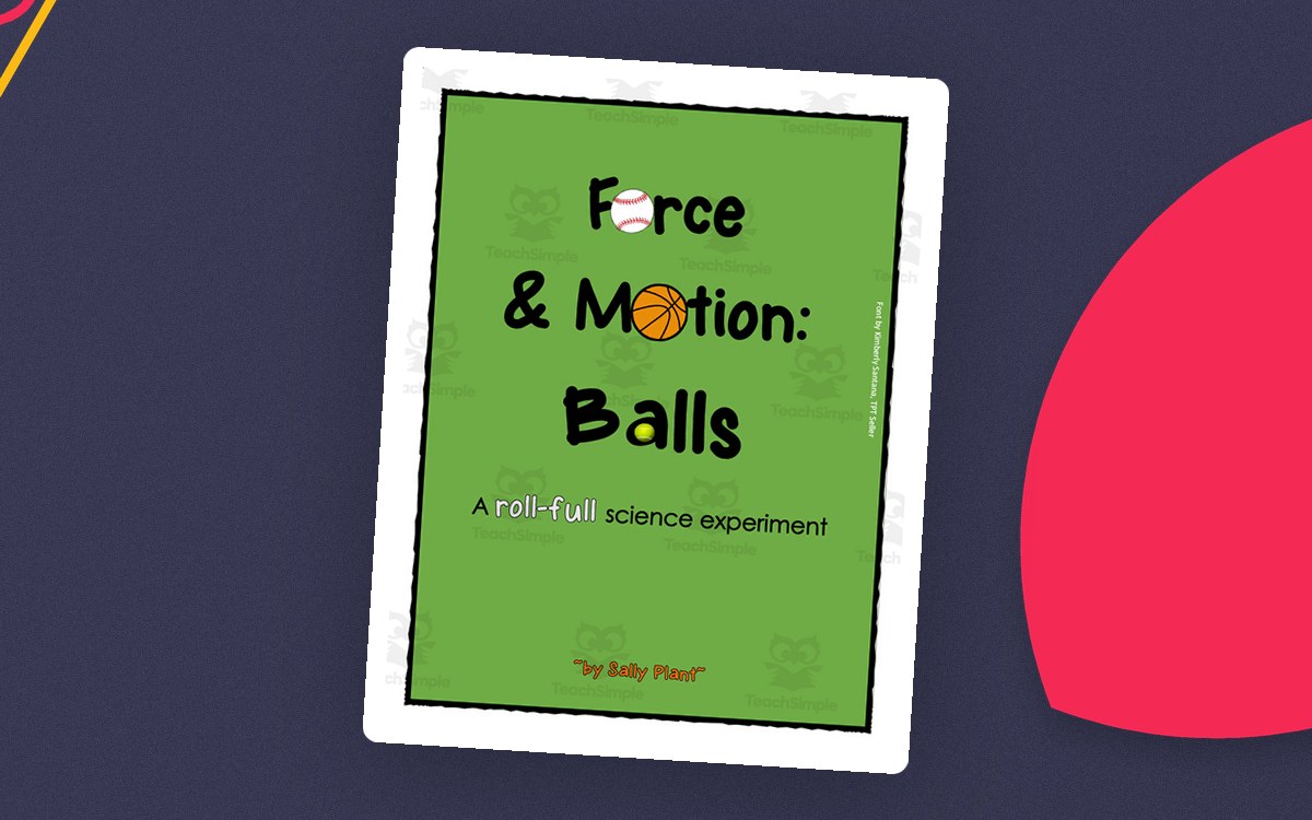 Force and Motion Science Experiment teaching resource preview