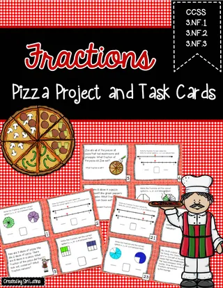 Pizza Fractions Project – 2-Day Class Activity – cover