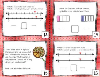 Pizza Fractions Project – 2-Day Class Activity – sample page 3