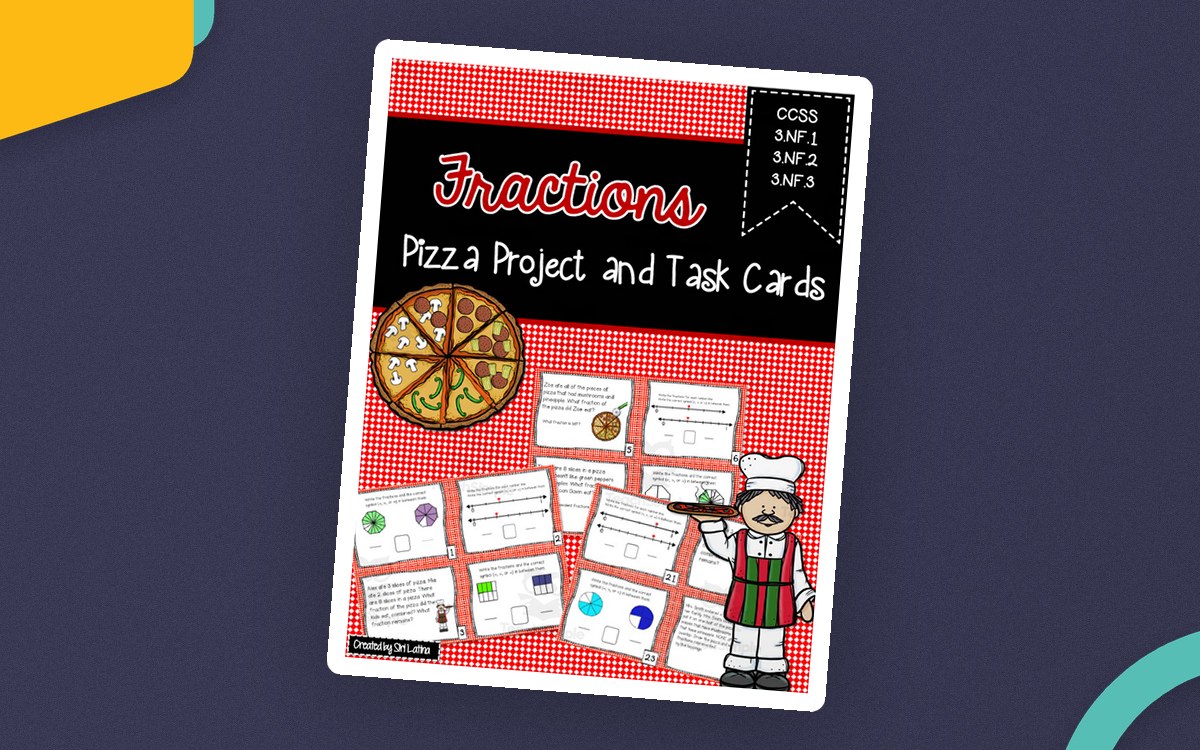 Pizza Fractions Project – 2-Day Class Activity preview