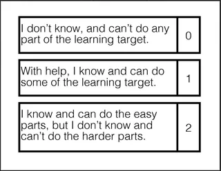 Marzano's Levels of Understanding – Poster & Rubric – sample page 2