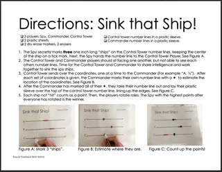 FREE Sink that Ship! Locate Benchmark Fractions on a Number Line – sample page 2