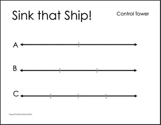 FREE Sink that Ship! Locate Benchmark Fractions on a Number Line – sample page 4