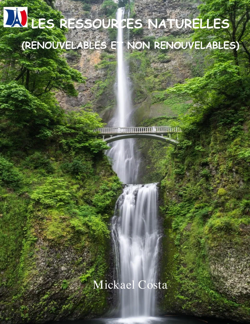 Cover of Les ressources naturelles (Natural Resources), a French workbook by Mickael Costa
