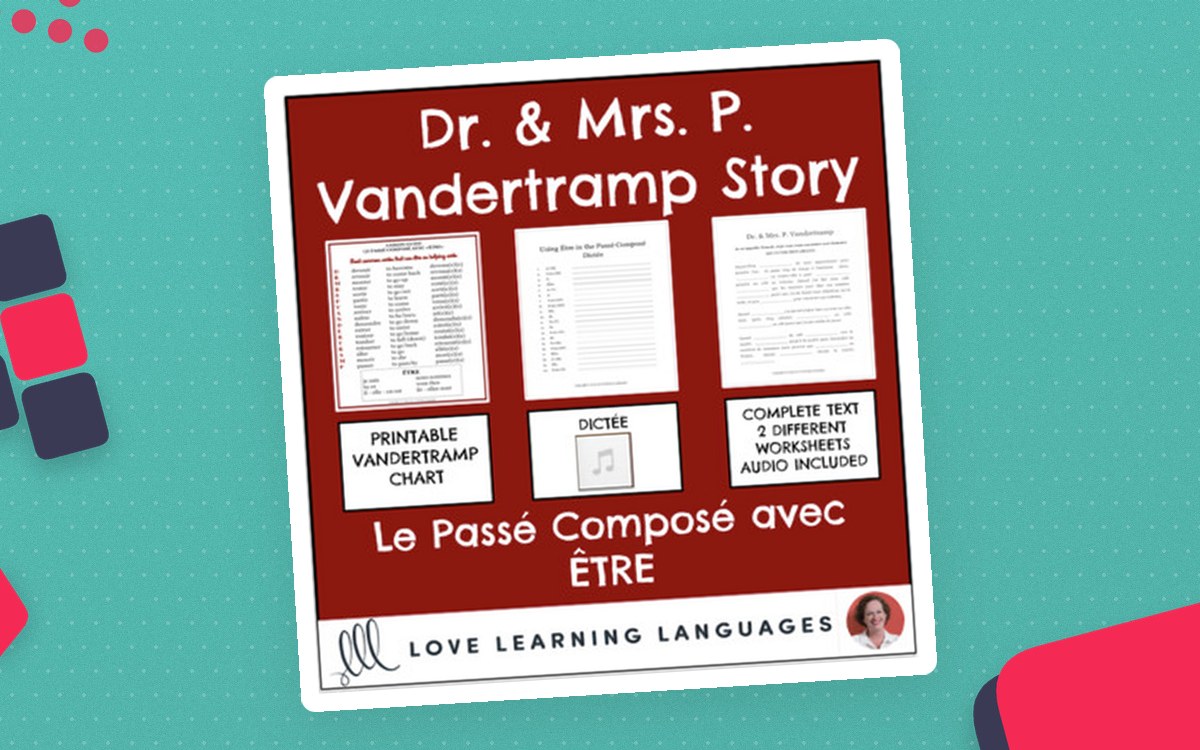 Dr. Vandertramp – French Perfect Tense Lesson Plan preview