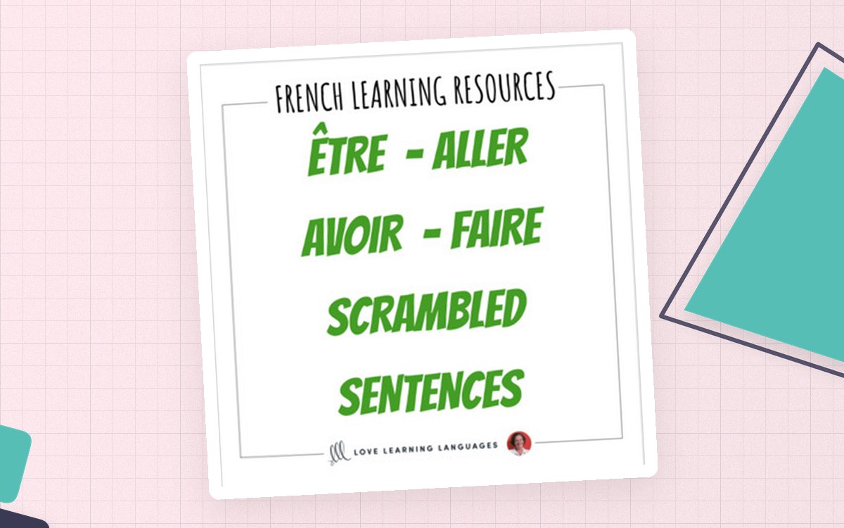 French Scrambled Sentences Exercise: ALLER, ÊTRE, AVOIR, FAIRE preview