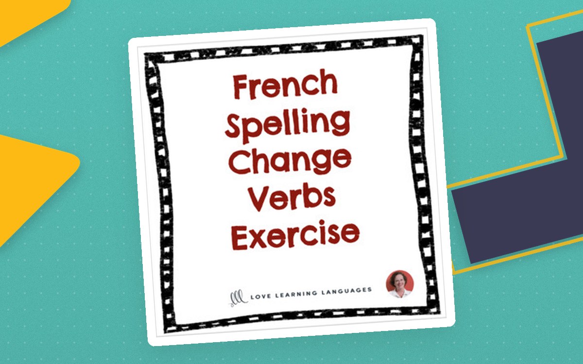 French Stem Changing Verbs Exercise preview