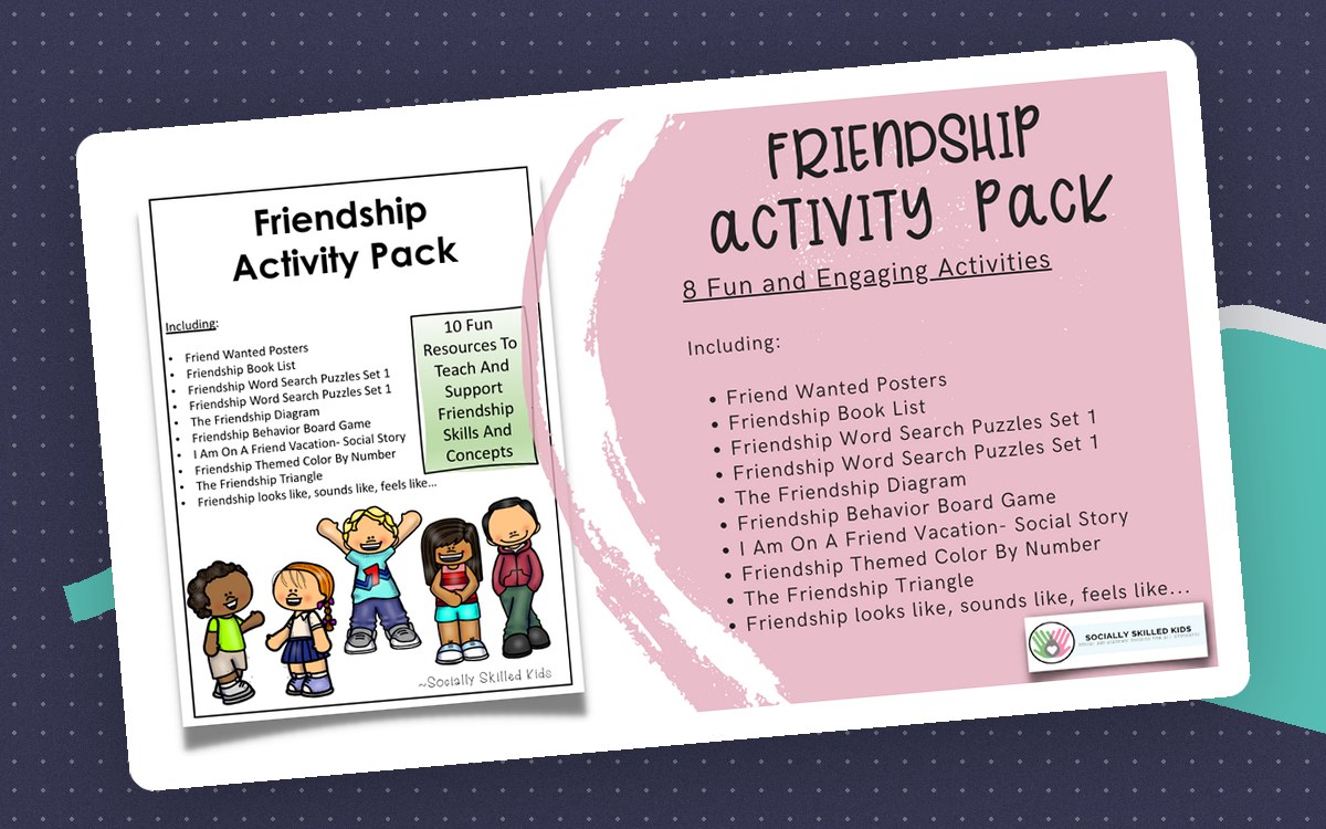 Friendship Activity Pack teaching resource preview