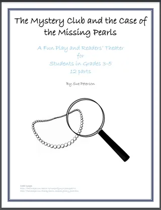 Fun Mystery Theater: The Mystery Club & The Case of the Missing Pearls – cover