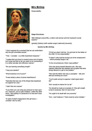 An Inspector Calls Quotes And Analysis Pdf – An Inspector Calls – sample page 2