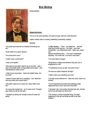 An Inspector Calls Quotes And Analysis Pdf – An Inspector Calls – sample page 3