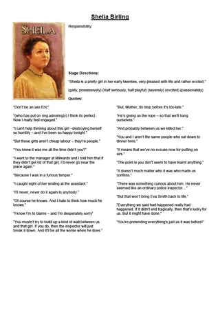 An Inspector Calls Quotes And Analysis Pdf – An Inspector Calls – sample page 4