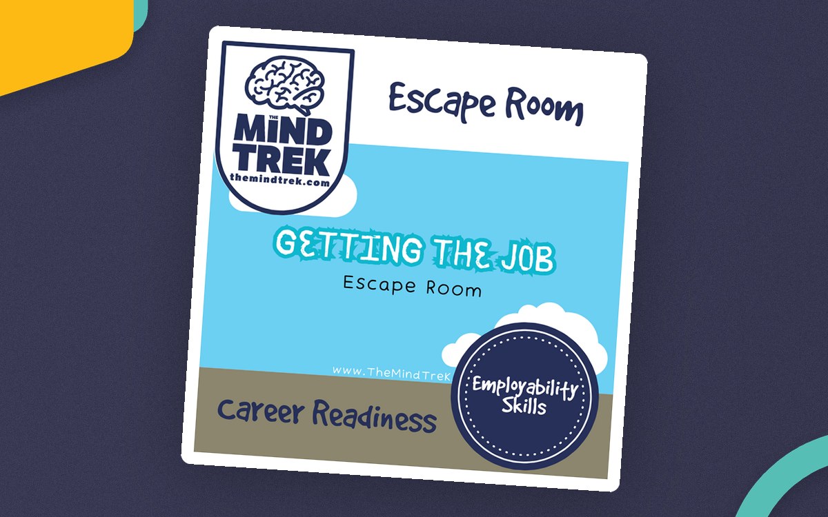 Getting the Job Career Readiness Escape Room preview: Fourteen pages of career-readiness challenges