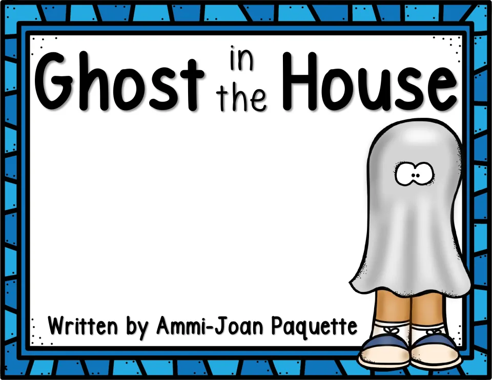 Story companion cover for Ghost in the House, naming Ammi-Joan Paquette as the author of the story