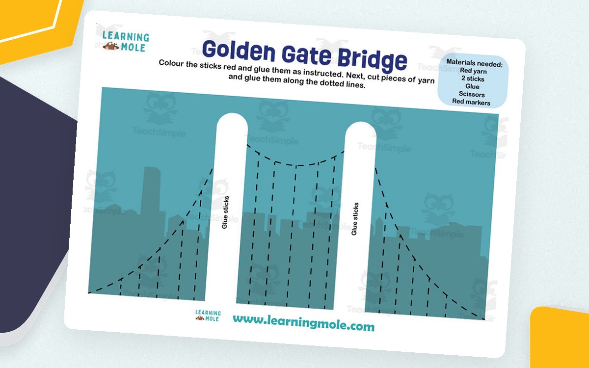 Golden Gate Bridge Activity preview