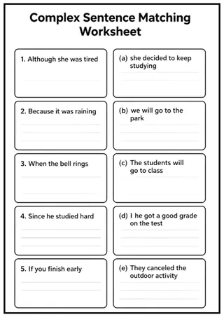 Grade 6 English Grammar Review Worksheets Pack – sample page 2