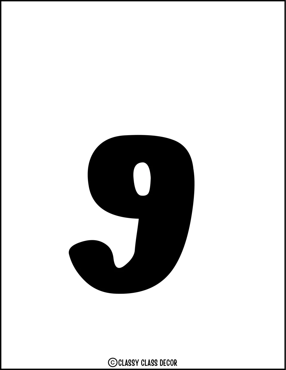 Graduation banner comma: a large black bubble-font comma cut-out that follows the word Oh in the bulletin board headline