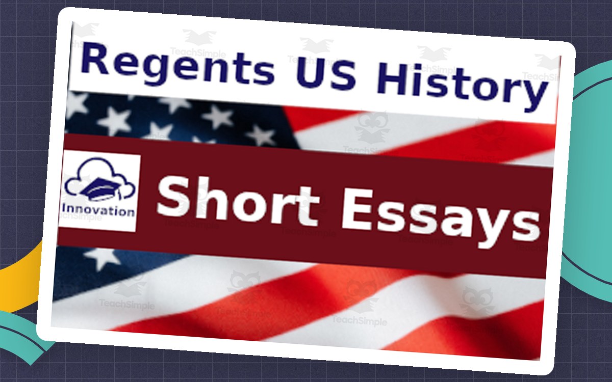"Great Depression No. 1", Regents US History Short Essays, preview