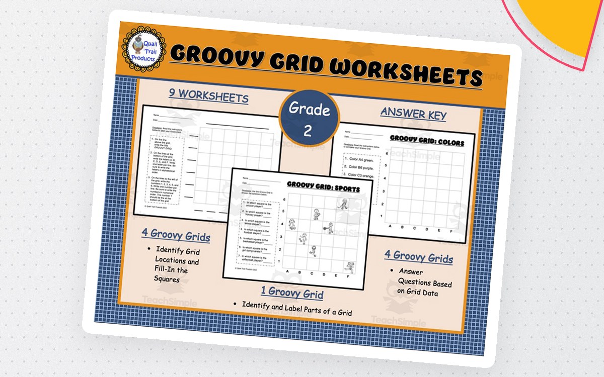 Grids - Coordinate Planes Worksheets teaching resource preview