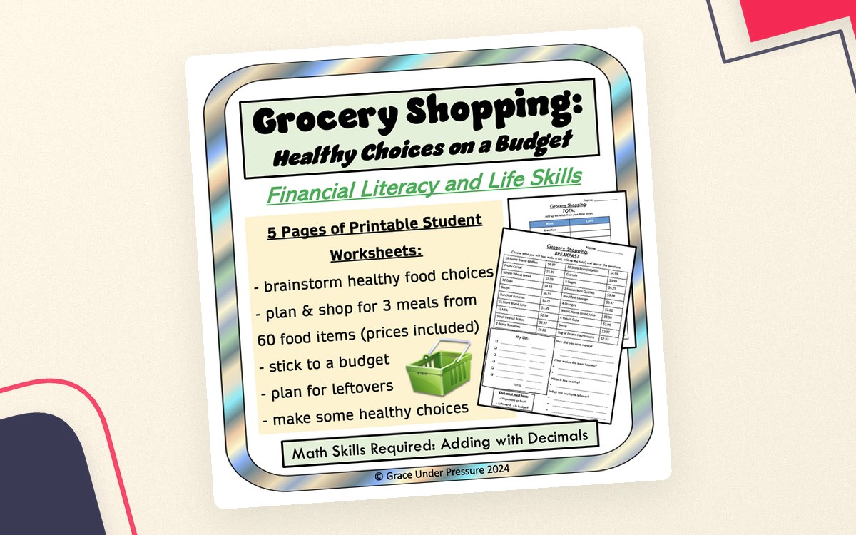 Grocery Shopping on a Budget – Financial Literacy preview