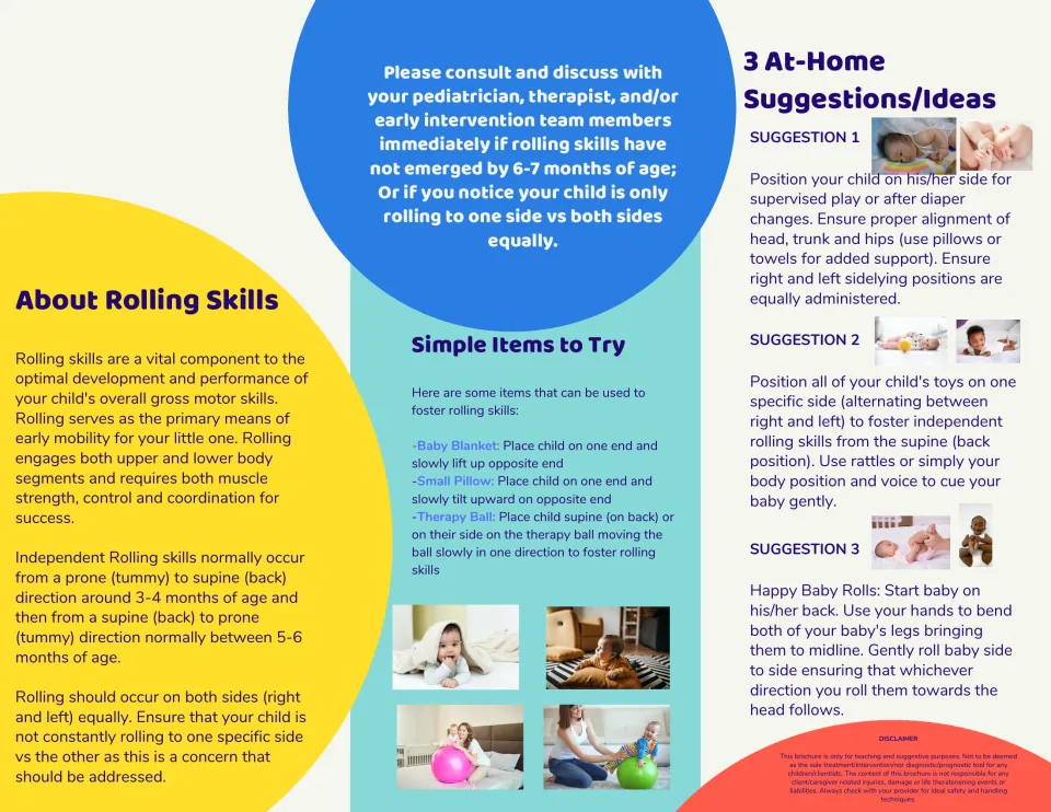 Rolling skills guide for parents: milestone ages, when to consult a pediatrician, items to try and 3 at-home suggestions