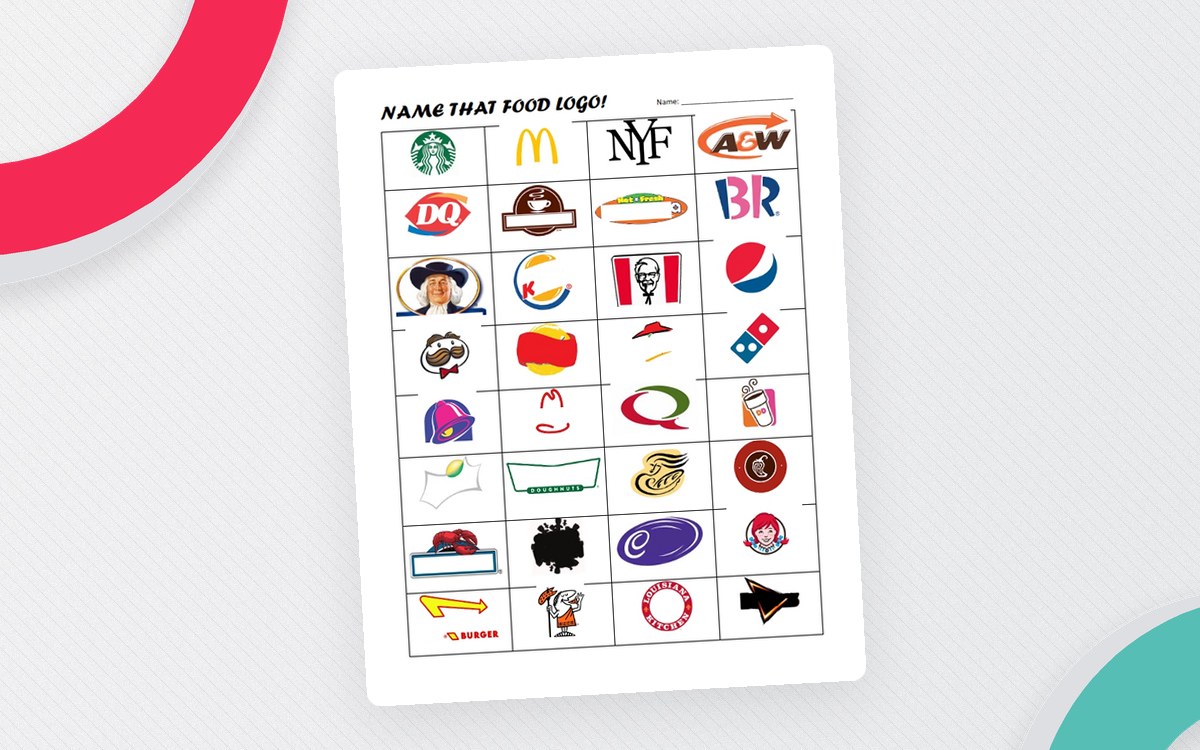 Guess That Food Logo – Logo Match Activity preview