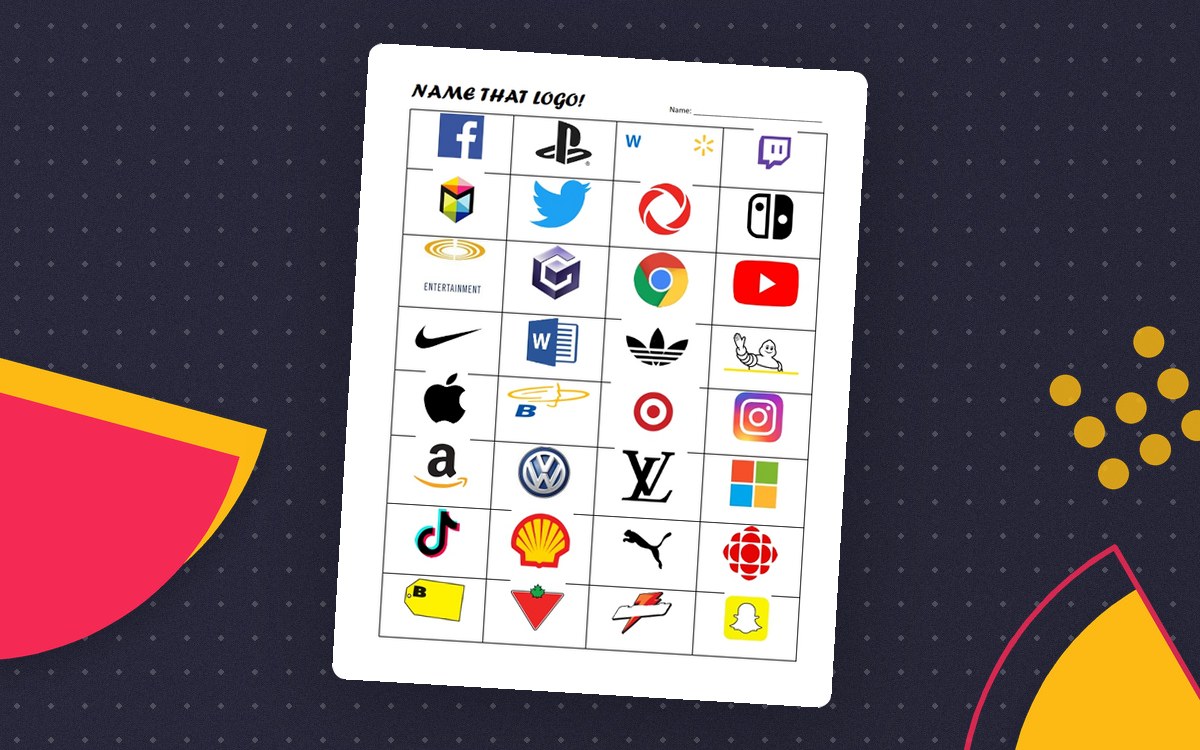 Guess That Logo – Middle School Brand Game preview: guess the logo structured activity