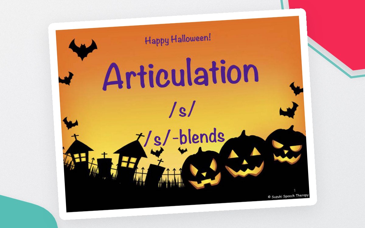 Halloween S Articulation – Initial, Medial, Final preview