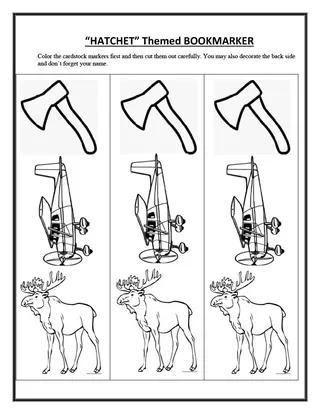 Hatchet Novel Study – Gary Paulsen Unit – sample page 3