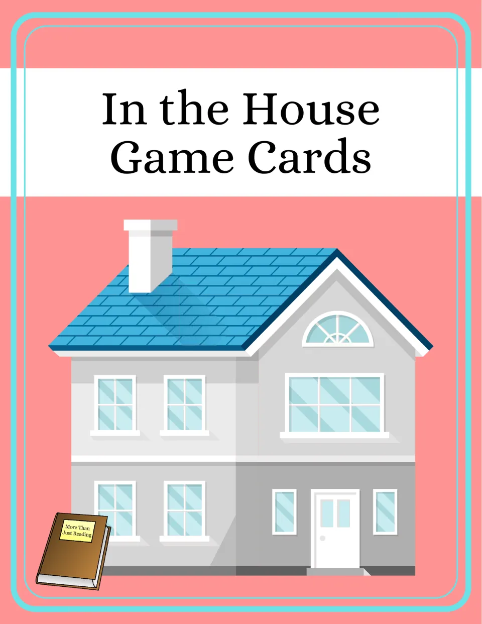 Cover of In the House Game Cards, a household vocabulary resource for Memory and Go Fish card games
