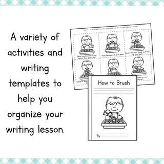 Brush Teeth Sequence – sample page 4
