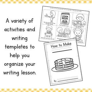 How to Make Pancakes | Writing and Sequencing Activity – sample page 4