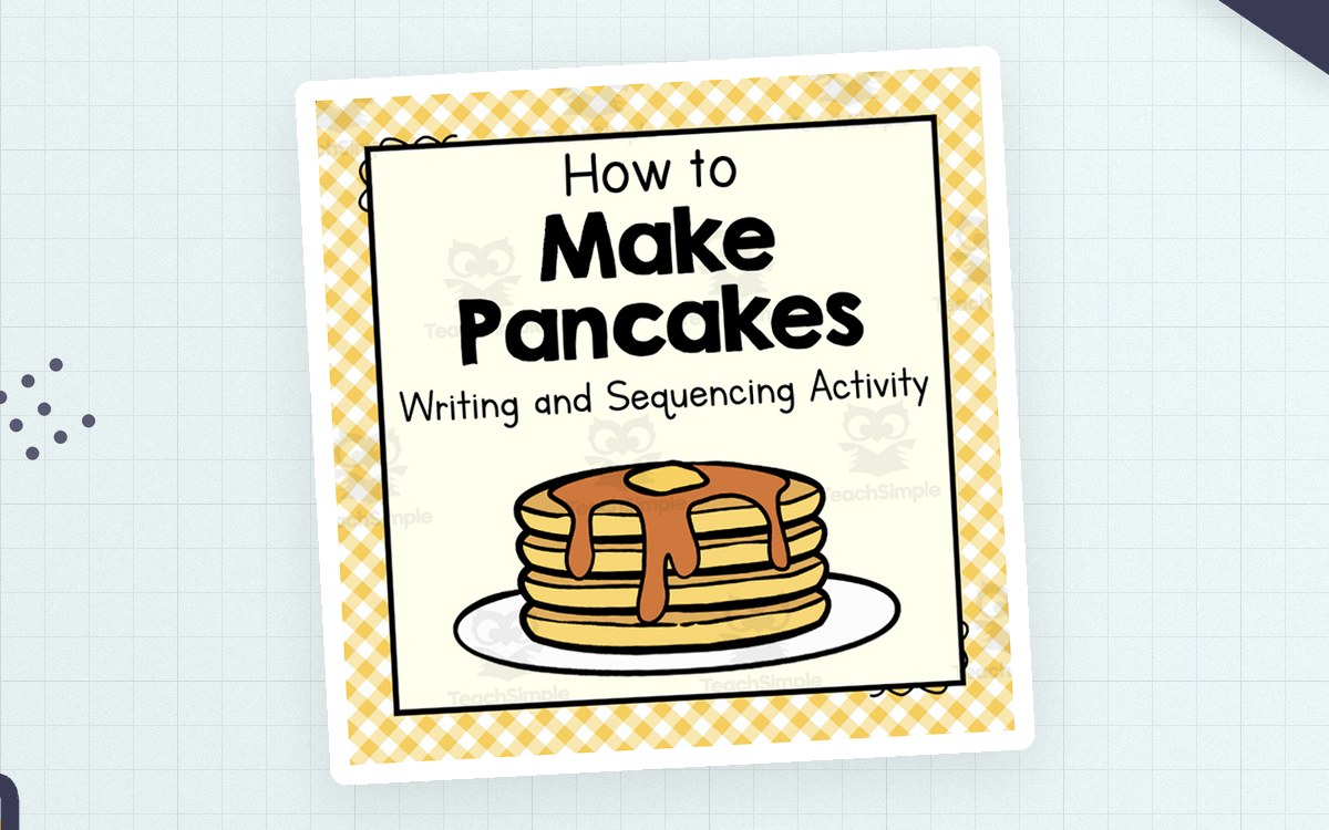 How to Make Pancakes | Writing and Sequencing Activity preview