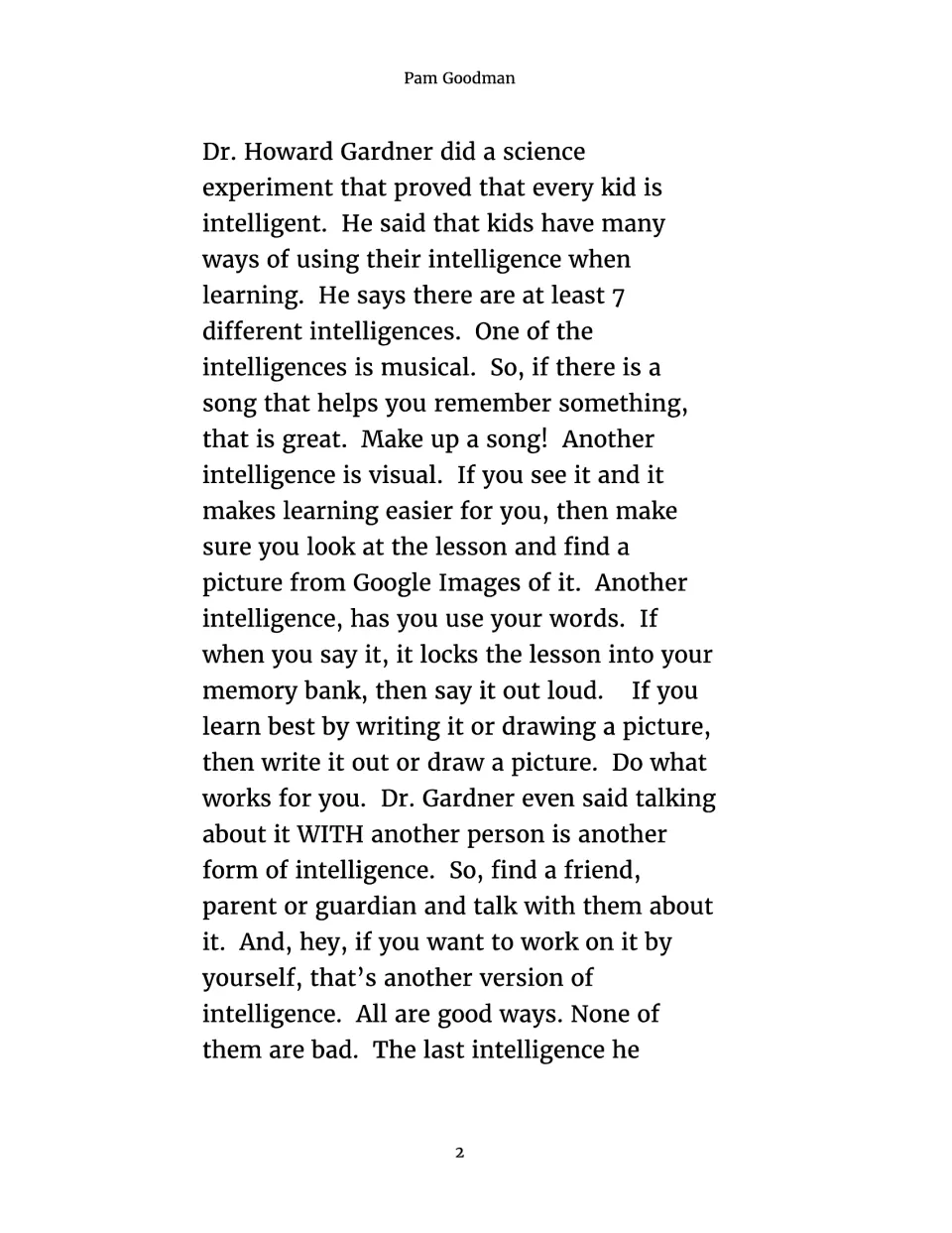 Howard Gardner's multiple intelligences explained: musical, visual, verbal, drawing, social and solo ways to learn