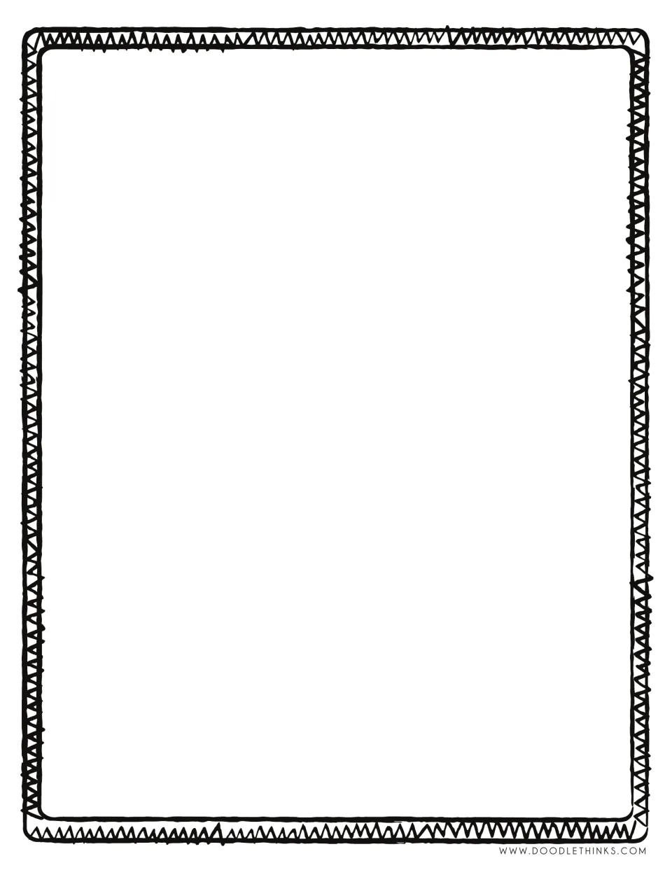 Blank drawing sheet, third of four: open page for trying other tools such as sponge or tissue paper dabbing