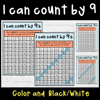 I can count by 9's to 100 or 120 – cover