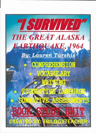 I SURVIVED The Great Alaska Earthquake, 1964 Book Study Unit – cover